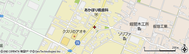 群馬県伊勢崎市市場町周辺の地図