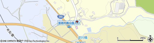 茨城県笠間市笠間2289周辺の地図