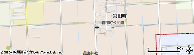 栃木県栃木市宮田町191周辺の地図