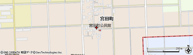 栃木県栃木市宮田町226周辺の地図