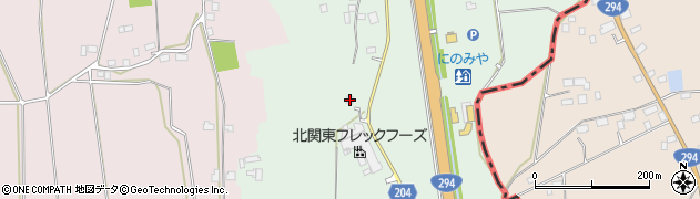 栃木県真岡市久下田242周辺の地図