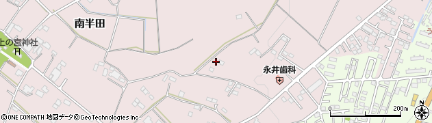 栃木県小山市南半田2036周辺の地図