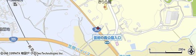 茨城県笠間市笠間2281周辺の地図