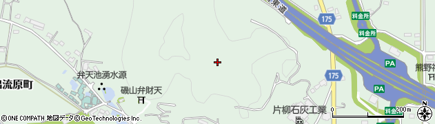栃木県佐野市出流原町周辺の地図
