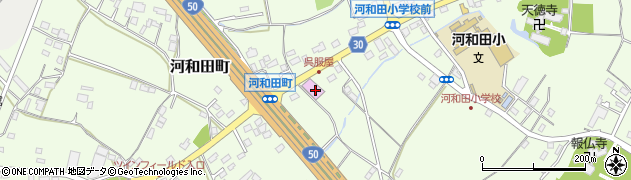 パチンコビックマーチ河和田店周辺の地図
