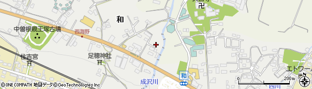 長野県東御市和1429周辺の地図