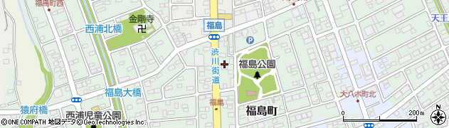 ＳＵＢＡＲＵ美容室高崎福島店周辺の地図