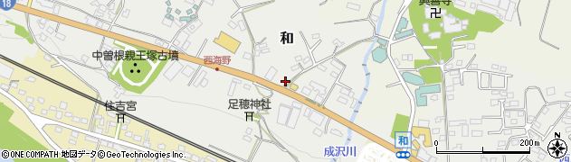 長野県東御市和1410周辺の地図