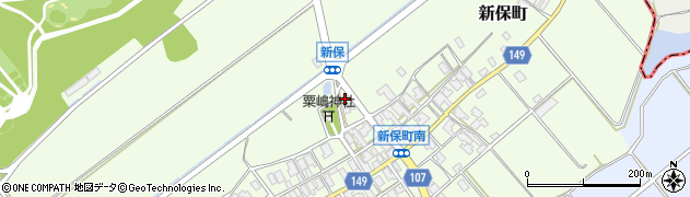 石川県加賀市新保町（リ）周辺の地図