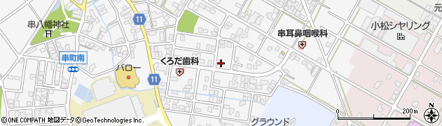 石川県小松市串町（東）周辺の地図