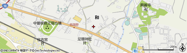 長野県東御市和1405周辺の地図