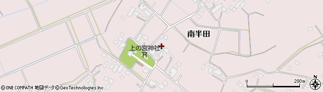 栃木県小山市南半田1717-3周辺の地図