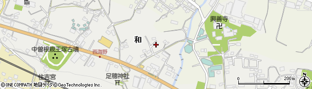 長野県東御市和1458周辺の地図
