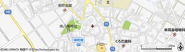 石川県小松市串町（甲）周辺の地図