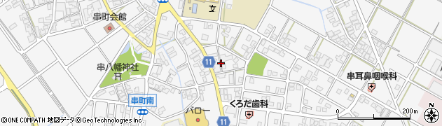 石川県小松市串町（セ）周辺の地図