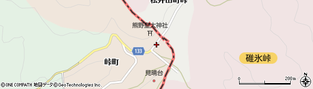 長野県軽井沢町（北佐久郡）峠町周辺の地図