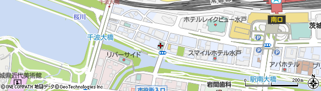 ホテルシーズン地下駐車場周辺の地図
