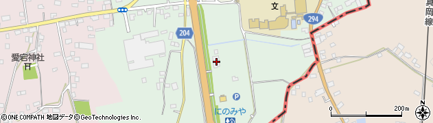 栃木県真岡市久下田2140周辺の地図