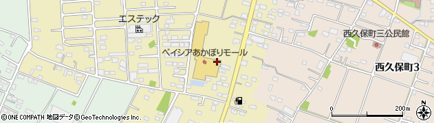 おおぎやラーメン ベイシア赤堀店周辺の地図