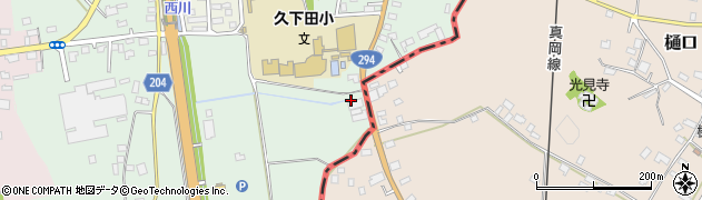 栃木県真岡市久下田464周辺の地図