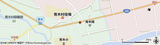 青木ターミナル周辺の地図