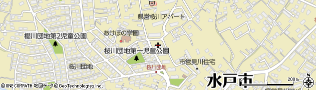 桜川併存アパート周辺の地図