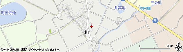 長野県東御市和8509周辺の地図