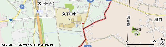 栃木県真岡市久下田492周辺の地図
