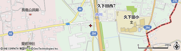 栃木県真岡市久下田407周辺の地図