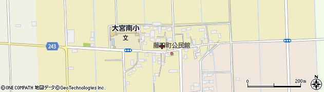 栃木県栃木市藤田町431周辺の地図