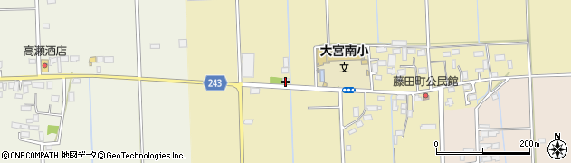 栃木県栃木市藤田町60周辺の地図