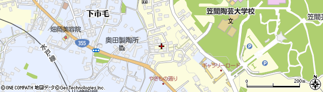 茨城県笠間市笠間2218周辺の地図