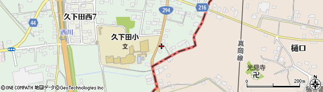 栃木県真岡市久下田506周辺の地図