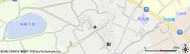 長野県東御市和8455周辺の地図