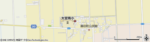栃木県栃木市藤田町138周辺の地図