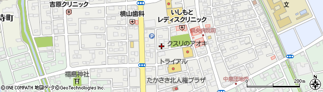 株式会社ベルアビエ　高崎営業所周辺の地図