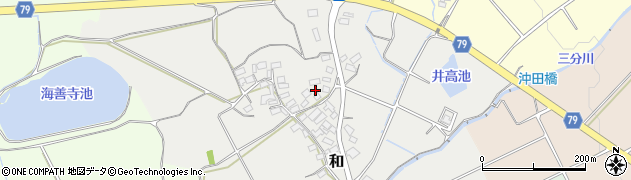 長野県東御市和8464周辺の地図
