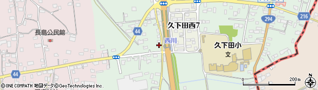 栃木県真岡市久下田582周辺の地図