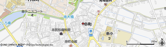 石川県小松市串町チ周辺の地図
