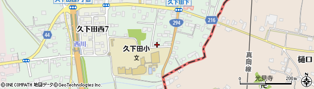 栃木県真岡市久下田515周辺の地図
