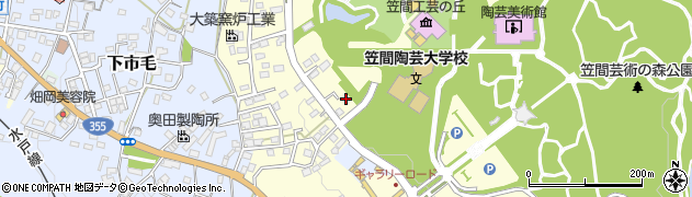 茨城県笠間市笠間2370周辺の地図