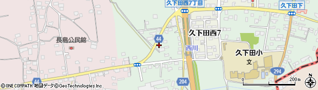 栃木県真岡市久下田599周辺の地図