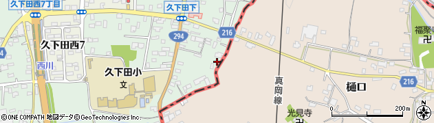 栃木県真岡市久下田763周辺の地図