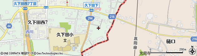 栃木県真岡市久下田753周辺の地図