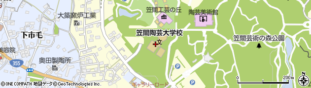 茨城県笠間市笠間2346周辺の地図