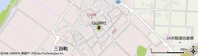石川県小松市三谷町周辺の地図