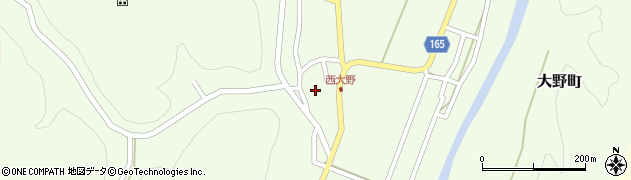 石川県小松市大野町（チ）周辺の地図