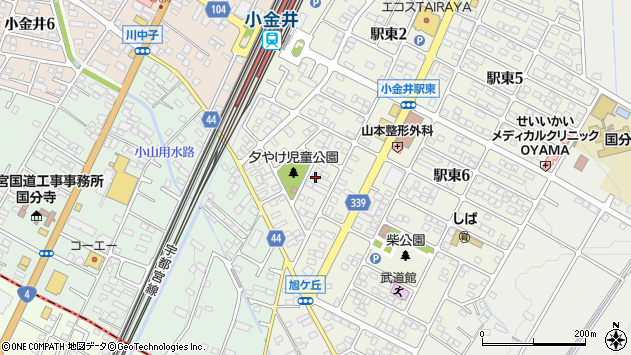 〒329-0413 栃木県下野市駅東の地図
