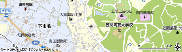 茨城県笠間市笠間2376周辺の地図