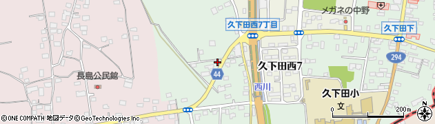 栃木県真岡市久下田586周辺の地図